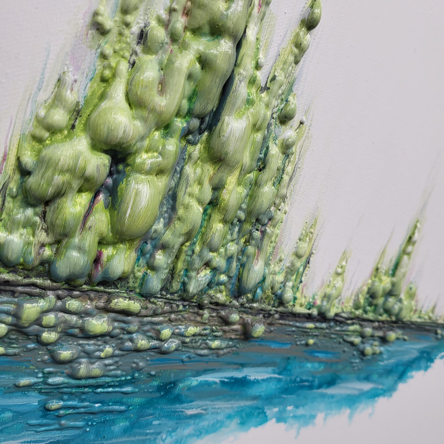 La fleur des eaux... - 18x18