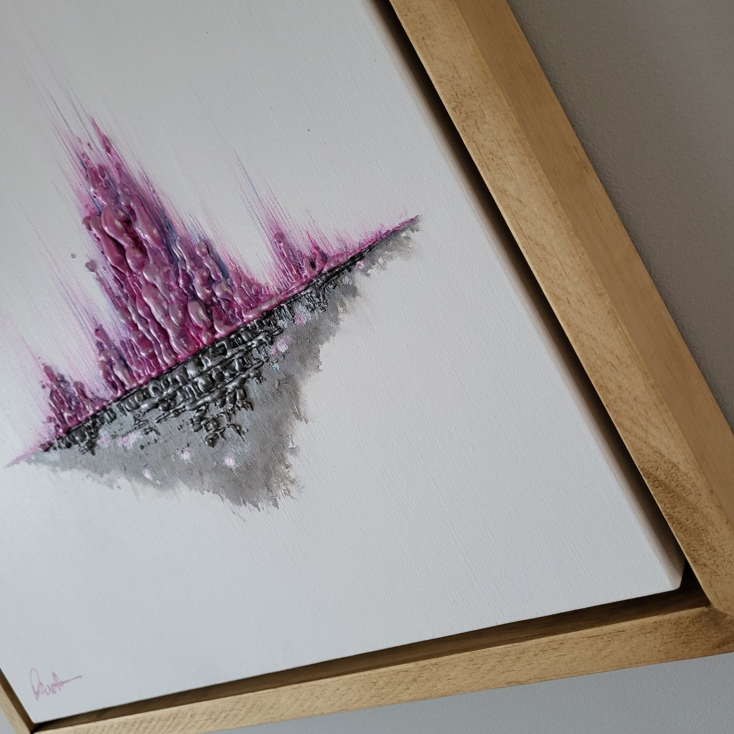 Certaines fleurissent la nuit... - 18x18