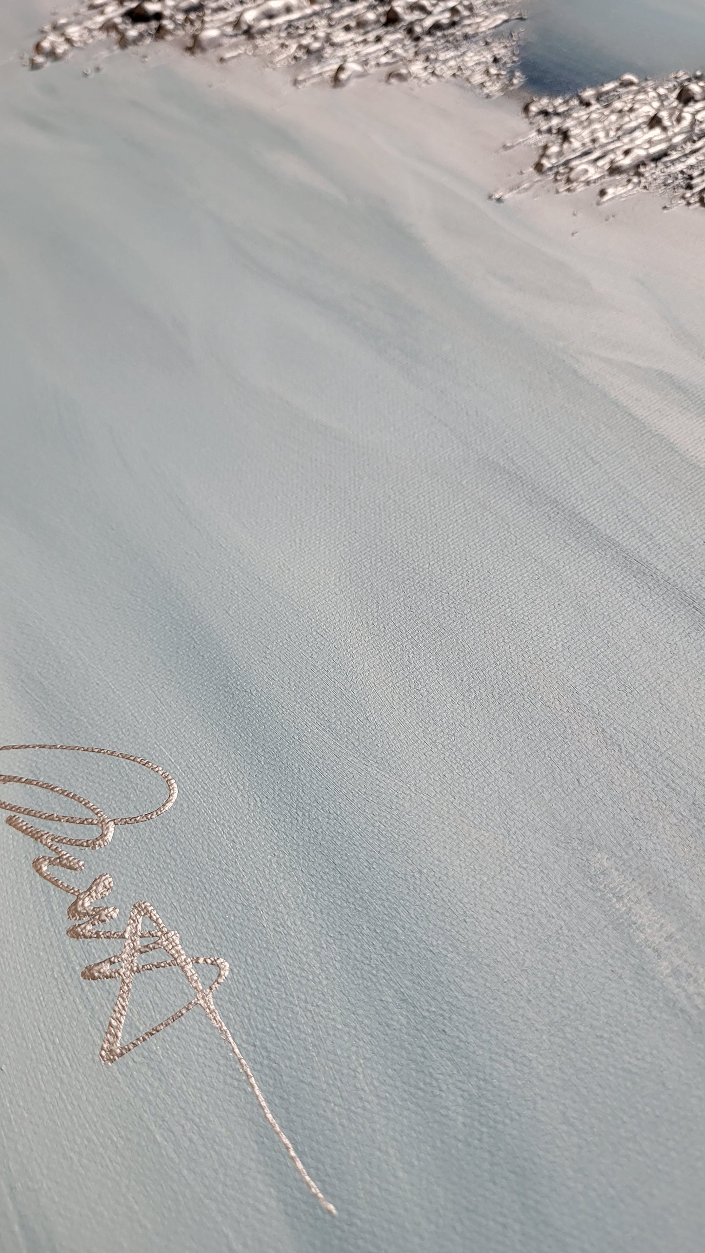 Le bleu secret du ciel - 30x24