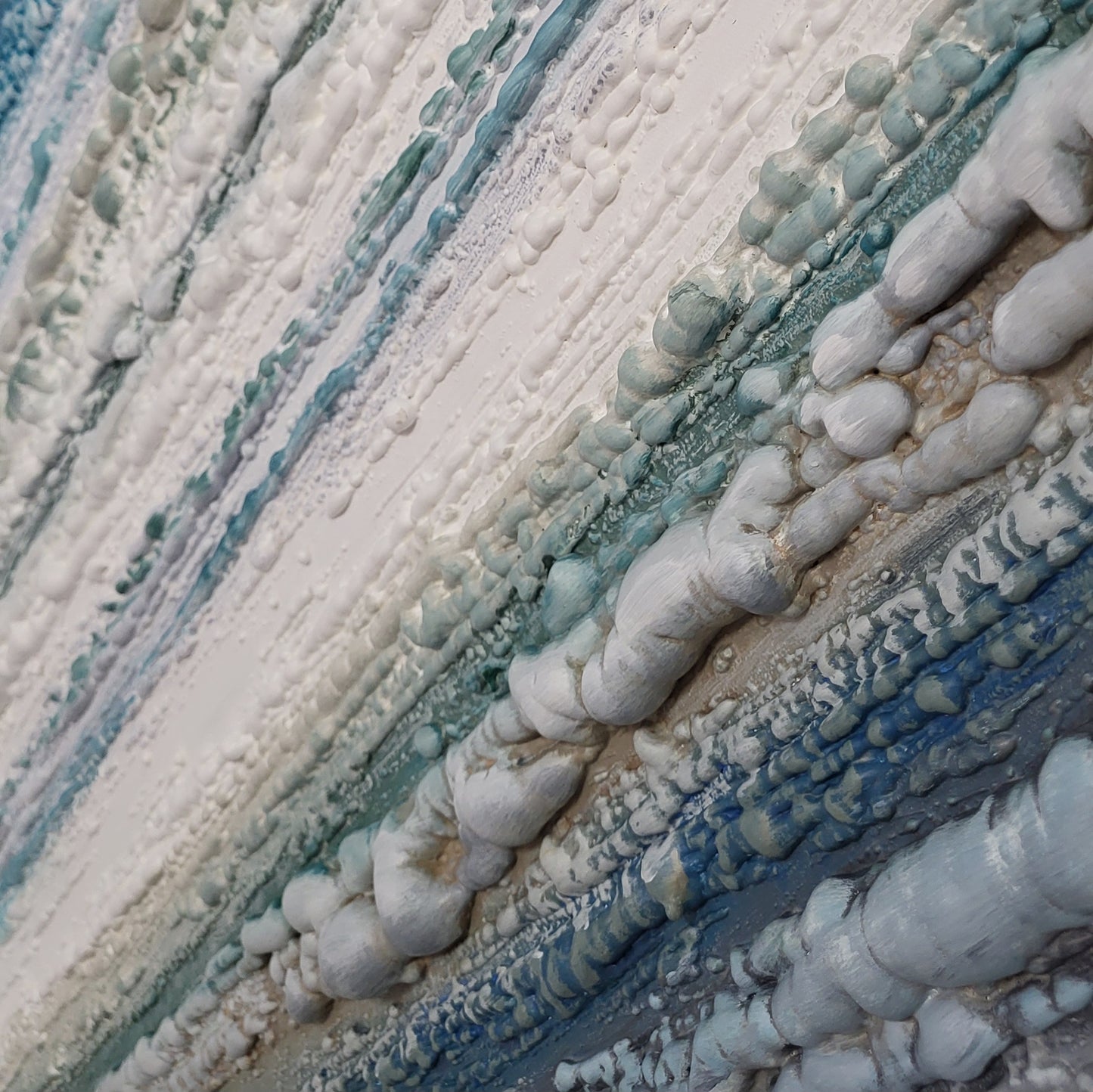 Entre sève et mousse... - 36x36