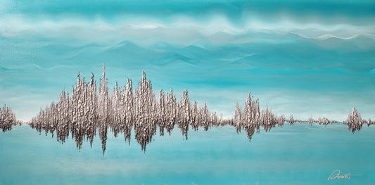 Balade au coeur des stratus  -  30x60