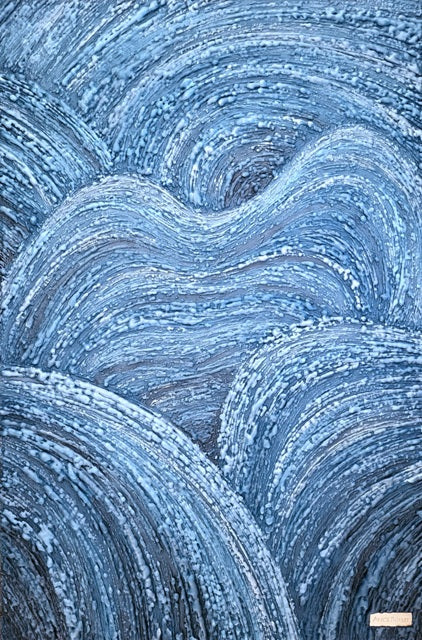 Tricot des montagnes  -  36x24