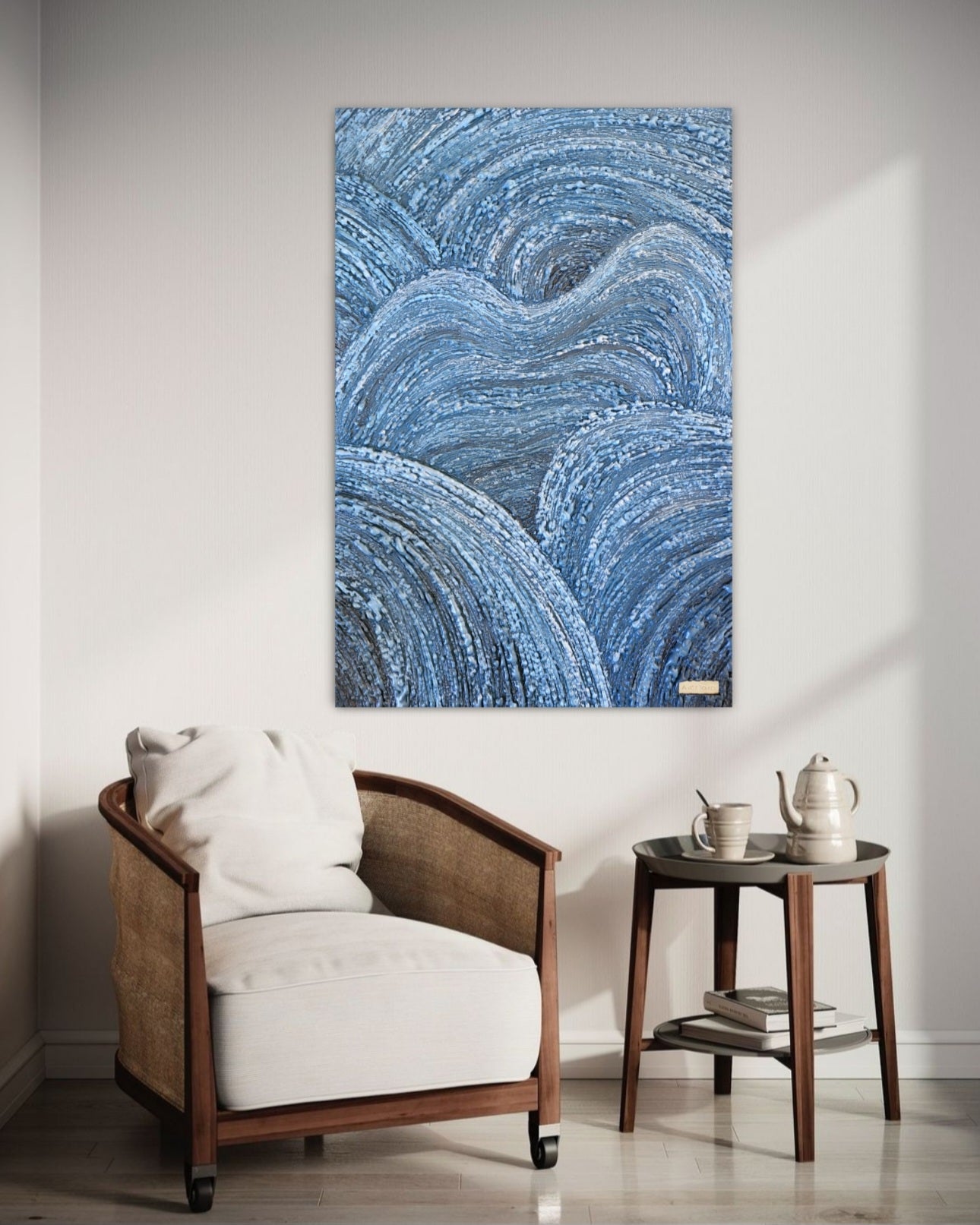 Tricot des montagnes  -  36x24