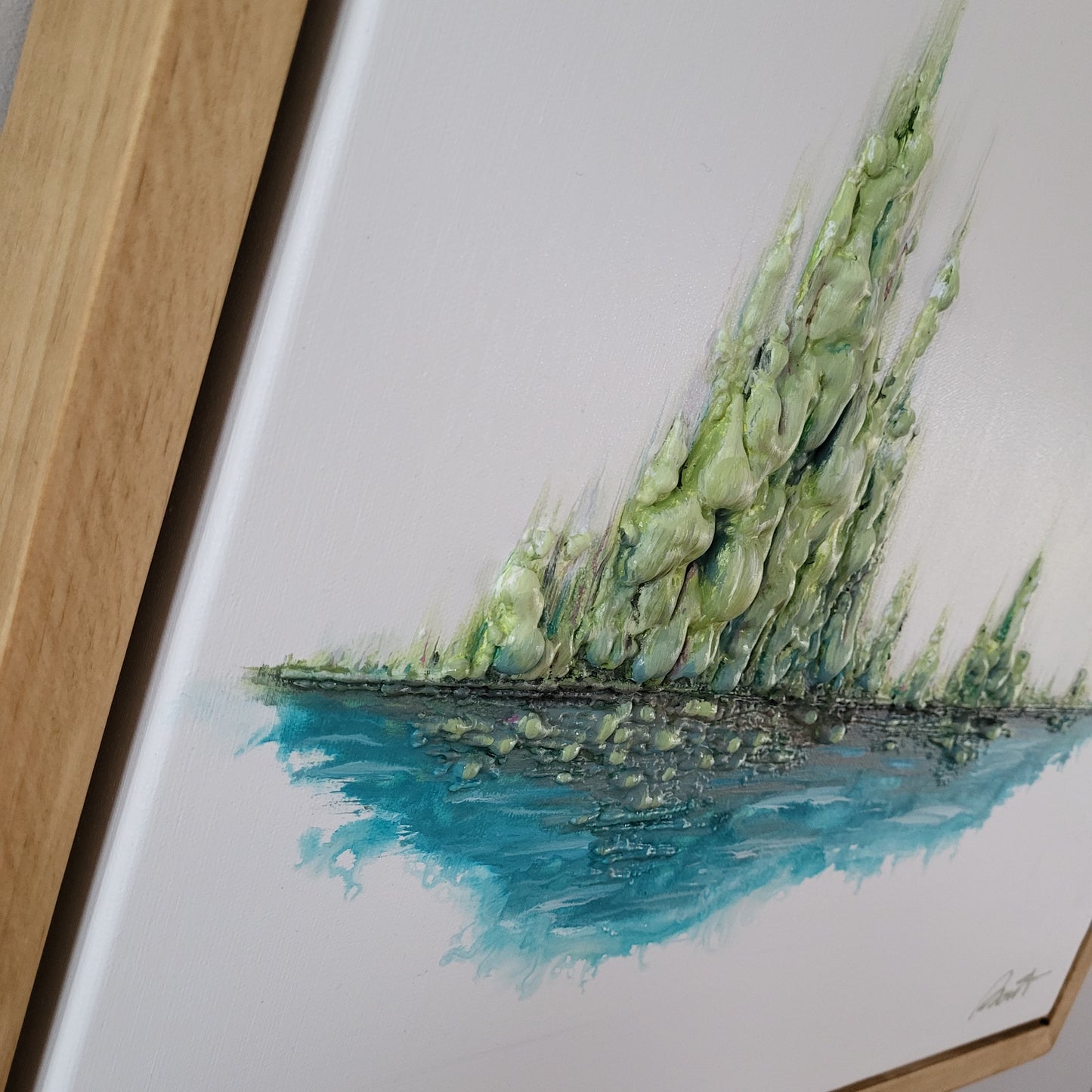 La fleur des eaux... -  18x18