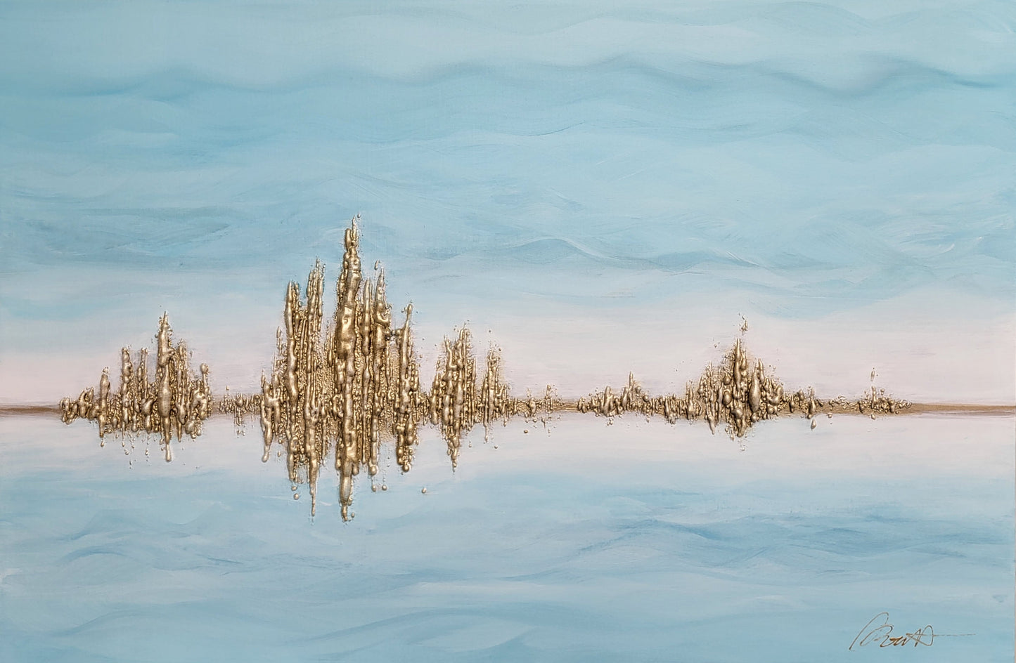 Au dessus des nuages  -  36x24