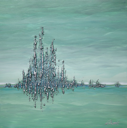 L'île tendresse  -  24x24