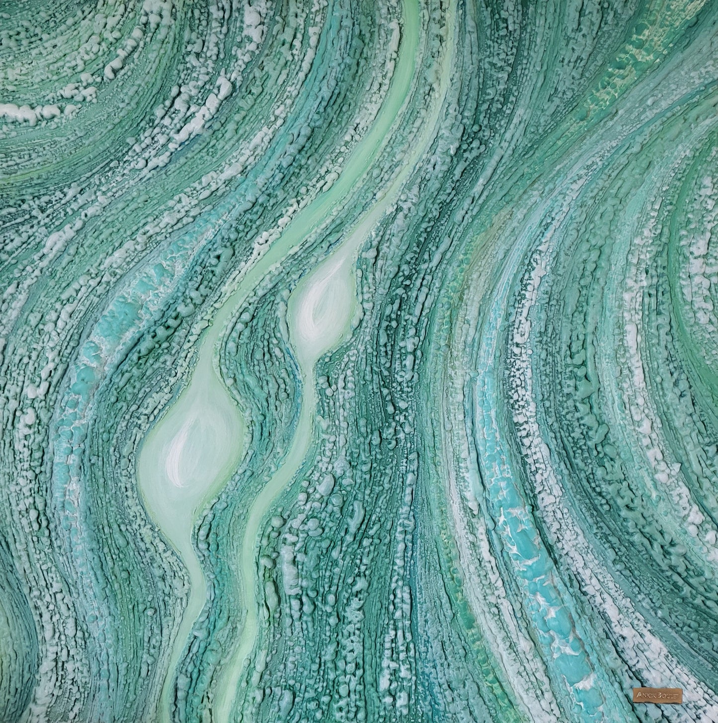 Dans un étang près de chez vous...  -  36x36