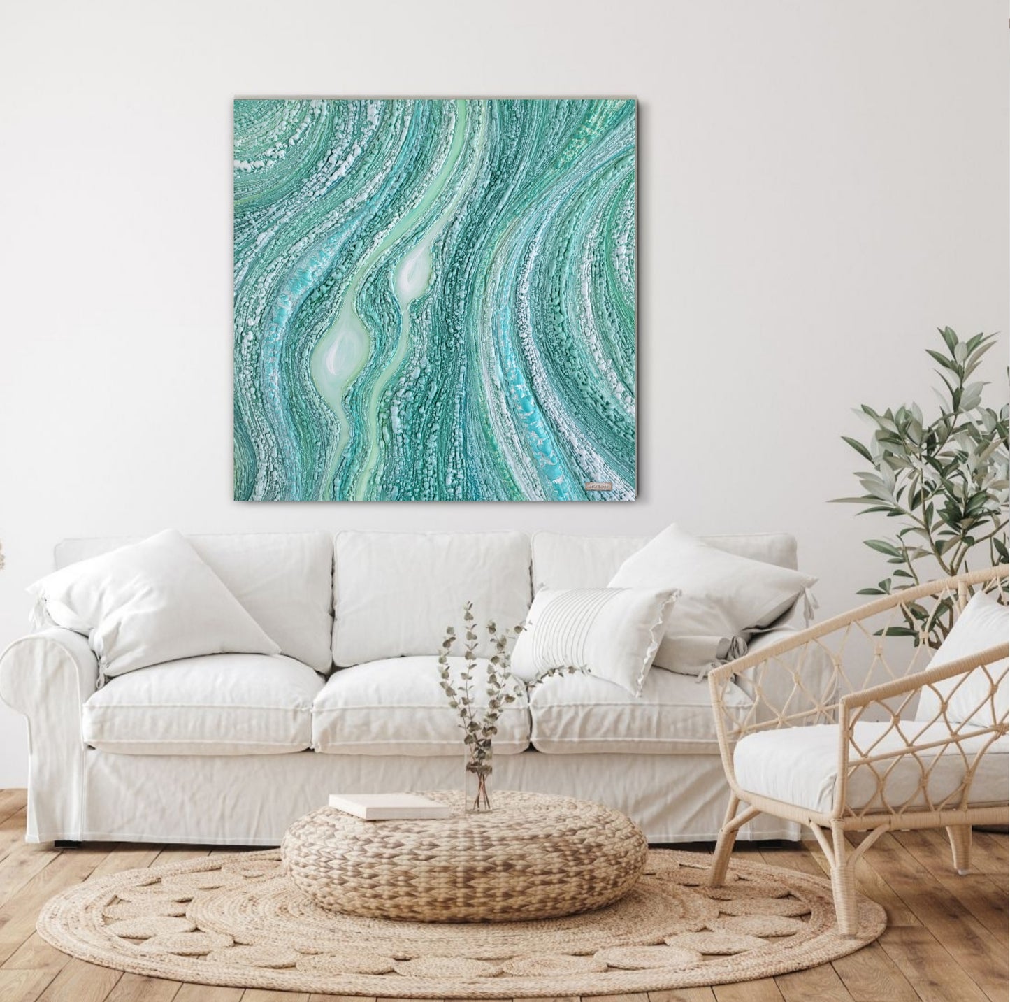Dans un étang près de chez vous...  -  36x36