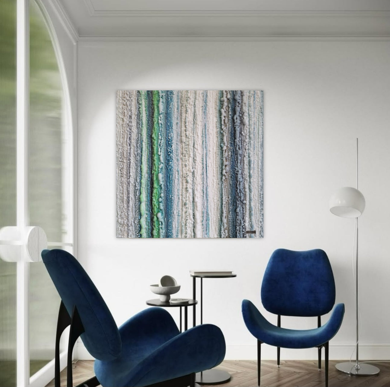 Entre sève et mousse...  -  36x36